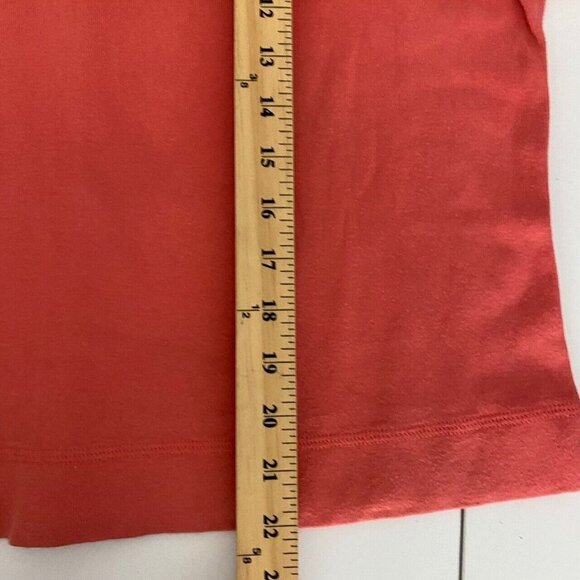 Chicos T Shirt Womens 3 US XL Pink Cotton Short Sleeve Top Design - Picture 8 of 8